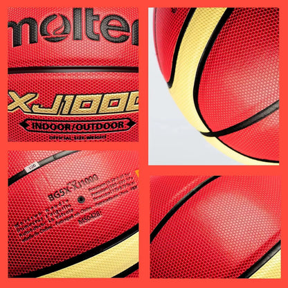 Basketball XJ1000 Size 6, 7 Indoor/Outdoor Training Wear-Resistant PU Leather Basketball